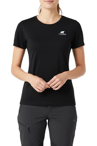 T-shirt em algodão biológico - Preto