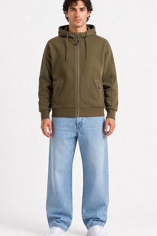 Sweater met Capuchon - Grijs