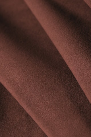 Canapé d'angle gauche Nolio - Marron - 4 places - En tissu velours