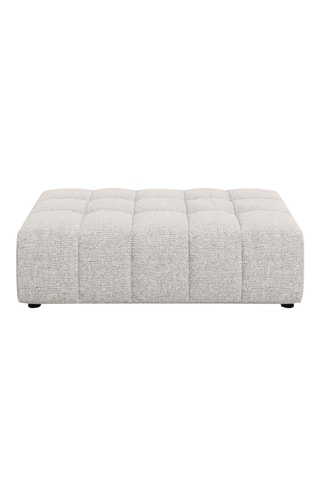 Pouf Chicago - Gris clair - En polyester