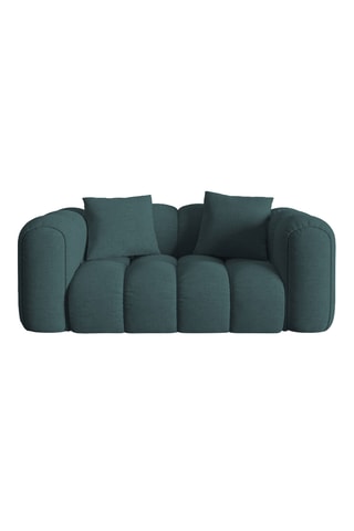 Canapé Astro - Turquoise - 2 places - En tissu structurel
