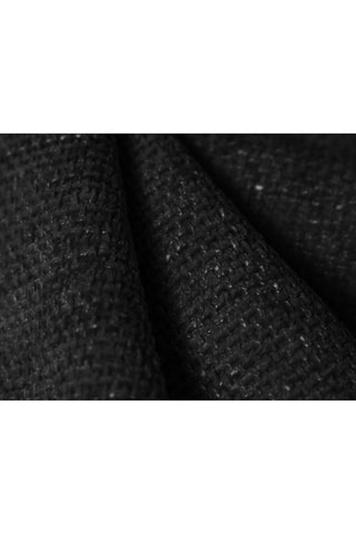 Canapé Chicago - Noir - 4 places - En polyester