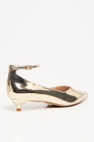 Escarpins vernis - Doré