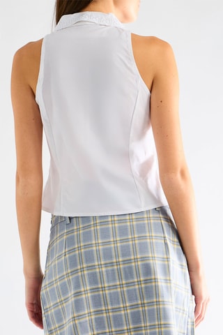 Gilet sans manches - Blanc