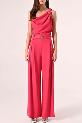 Pantalon tailla haute - Fuchsia