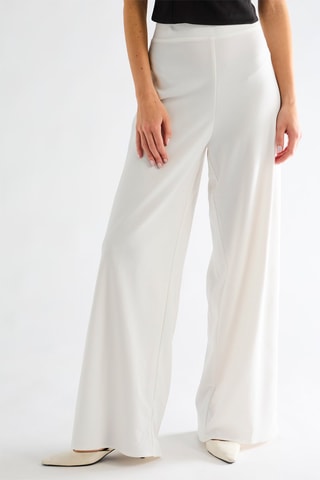 Pantalon palazzo - Blanc