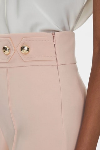 Pantalon taille haute - Rose