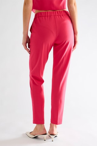 Pantalon taille haute - Fuchsia