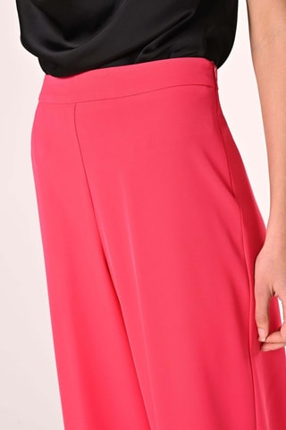 Pantalon taille haute - Fuchsia