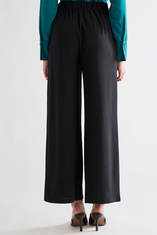 Pantalon taille haute - Noir