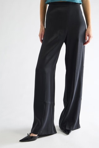 Pantalon taille haute - Noir