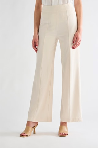Pantalon taille haute - Ivoire
