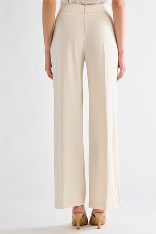 Pantalon taille haute - Ivoire