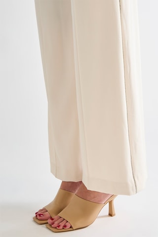 Pantalon taille haute - Ivoire