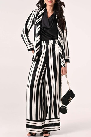 Pantalon taille haute - Noir