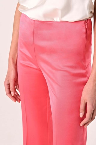 Pantalon taille haute - Rose