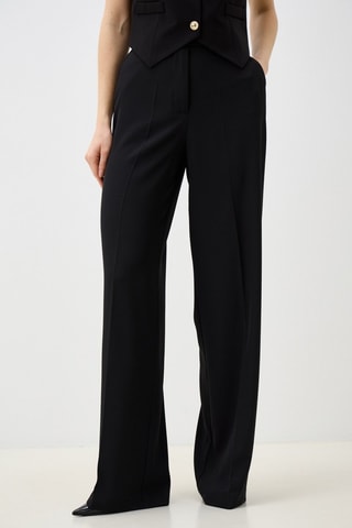 Pantalon taille haute - Noir