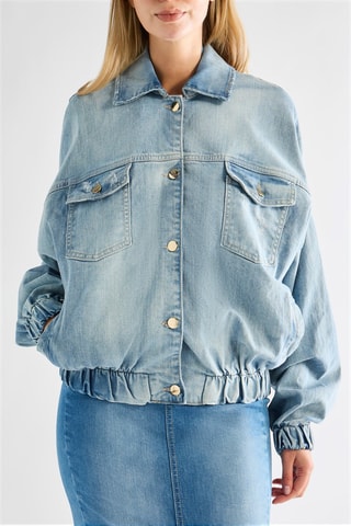 Veste en jean - Bleu