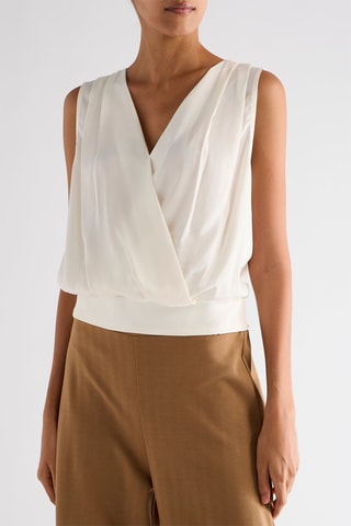 Top - Blanc cassé