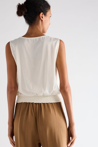 Top - Blanc cassé