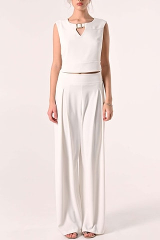 Crop top - Blanc