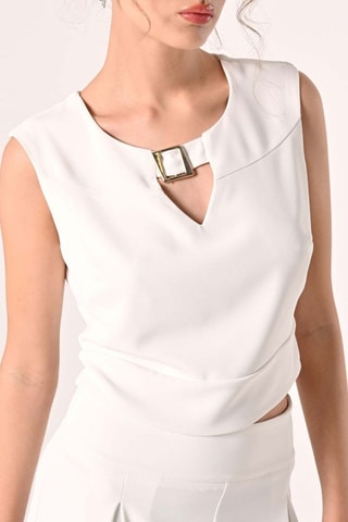 Crop top - Blanc