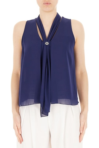 Top - Bleu marine