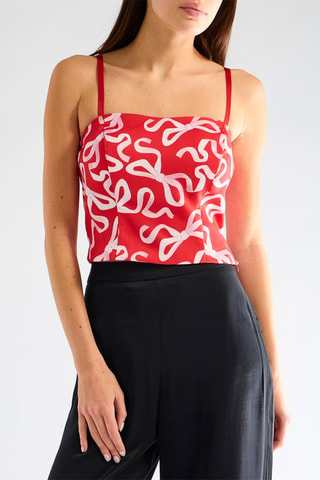 Crop top - Rouge