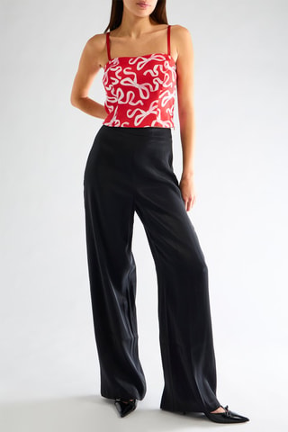 Crop top - Rouge