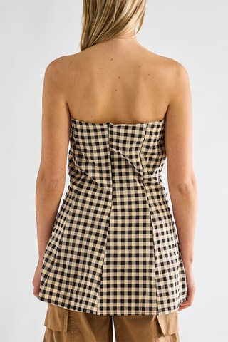 Top bustier - Noir