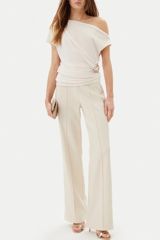 Top - Beige clair