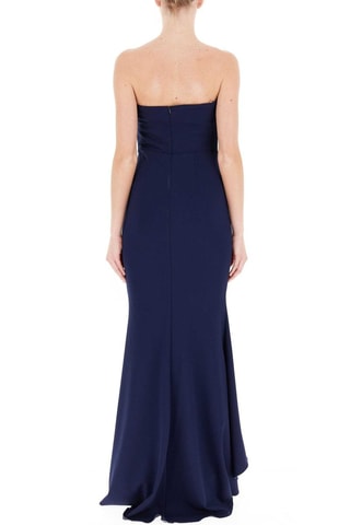 Robe bustier - Bleu marine
