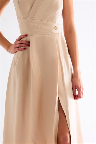 Robe longue - Beige