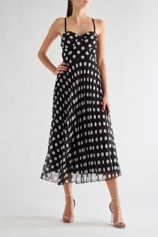 Robe midi - Noir