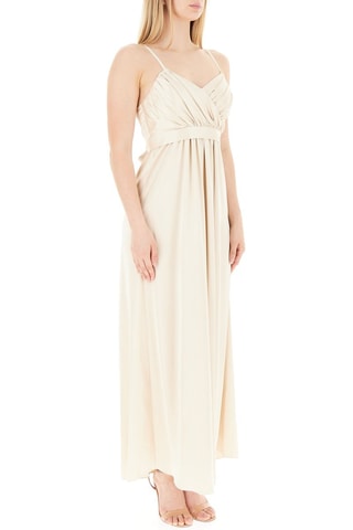 Robe longue - Beige