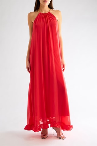 Robe trapèze - Corail