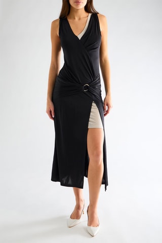Robe midi - Noir