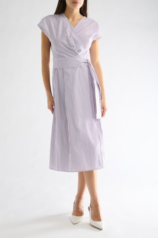 Robe midi - Bordeaux