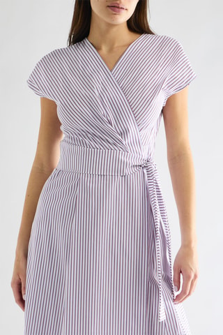 Robe midi - Bordeaux