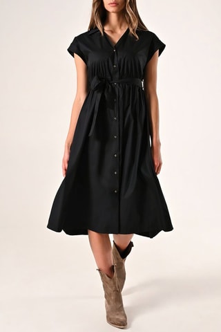 Robe chemise - Noir