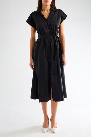 Robe chemise - Noir