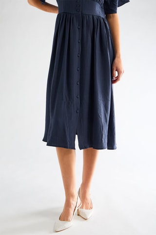 Robe chemise - Bleu marine