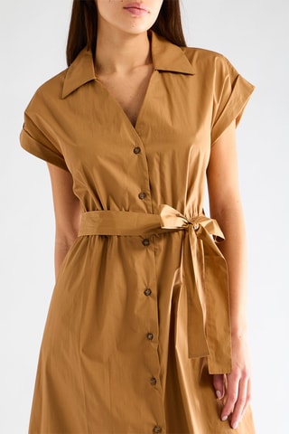 Robe chemise - Marron