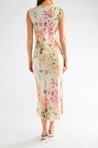 Robe midi - Multicolore