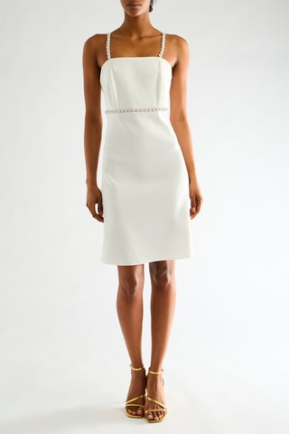 Robe droite - Blanc