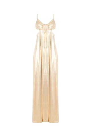 Robe longue - Doré