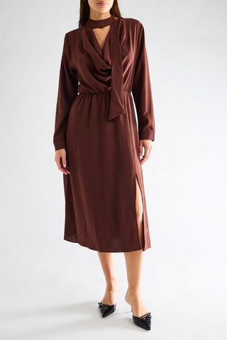 Robe patineuse - Marron