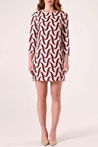 Robe droite - Rouge