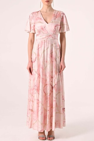 Robe longue - Rose poudré
