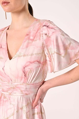 Robe longue - Rose poudré